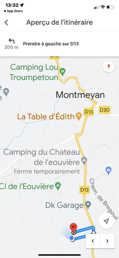 Le Refuge Montmeyan Exterior foto